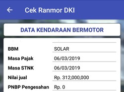 Cek di Aplikasi, Korban Sebut Mobil Pengemudi Arogan Belum Bayar Pajak