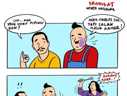Kocak! Saat Srimulat Salah Nyoblos Dalam Komik Hari Prast