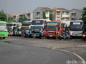 Jelang Pencoblosan, Penumpang di Terminal Kalideres Naik 100%