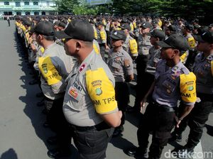 Polres Jaksel Gelar Apel Pengamanan Pemilu 2019