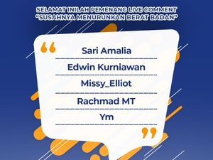 Ini Dia Penanya Terbaik Live Comment Hormon Seks, Berat Badan dan Diabetes Ini Dia Penanya Terbaik Live Comment Hormon Seks, Berat Badan dan Diabetes
