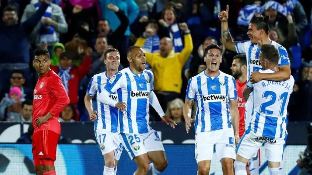 Leganes sempat unggul lebih dulu lewat Jonathan Silva.