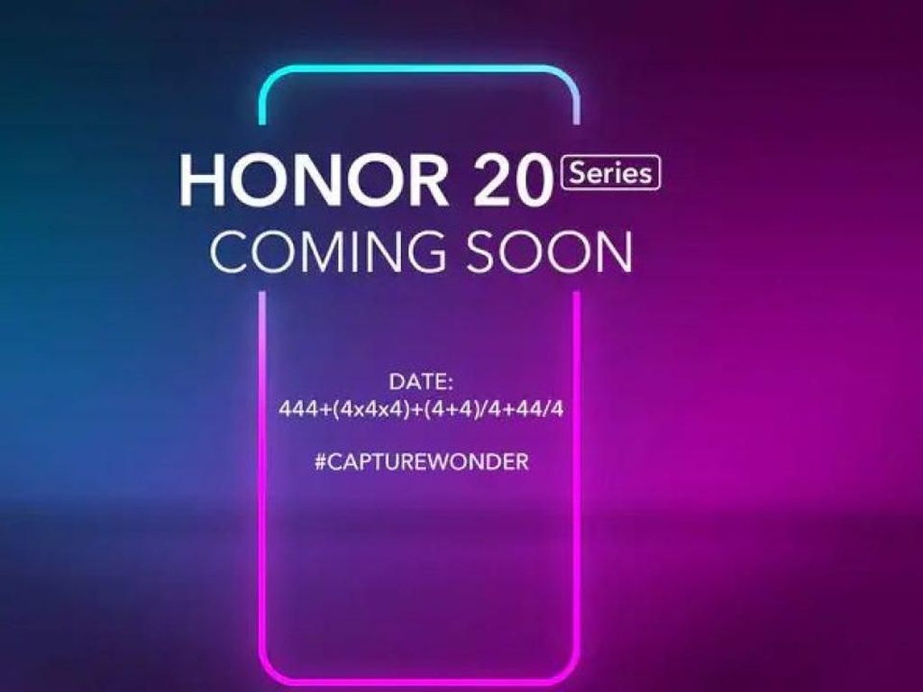 Bocoran Spesifikasi Honor 20 dan Honor 20 Pro yang Akan Rilis