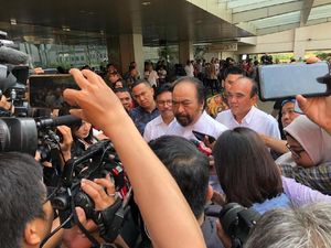 Jokowi Unggul di Quick Count, Surya Paloh Berharap Lanjut Terus