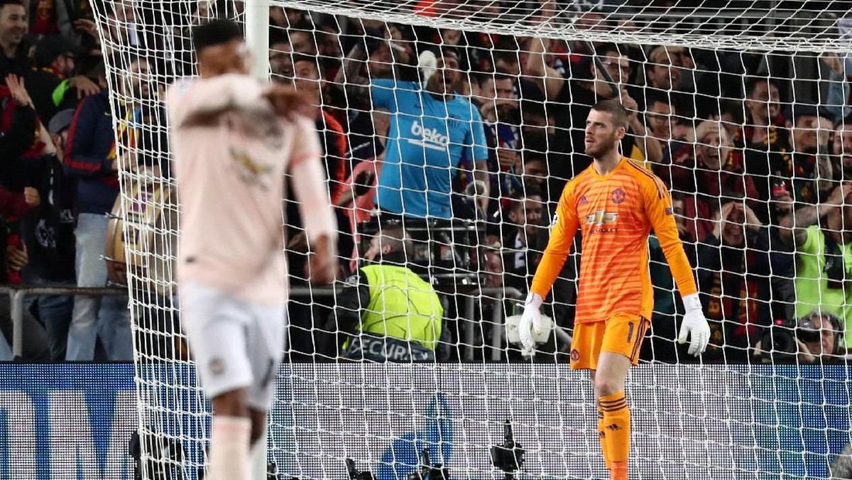 Manchester United butuh beberapa tahun untuk menyamai level Barcelona (Sergio Perez/Reuters)