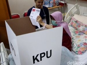 Giliran Pasien RSCM Gunakan Hak Suaranya