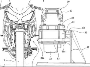 Kawasaki Pamer Paten Skema Swap Baterai Ninja 400