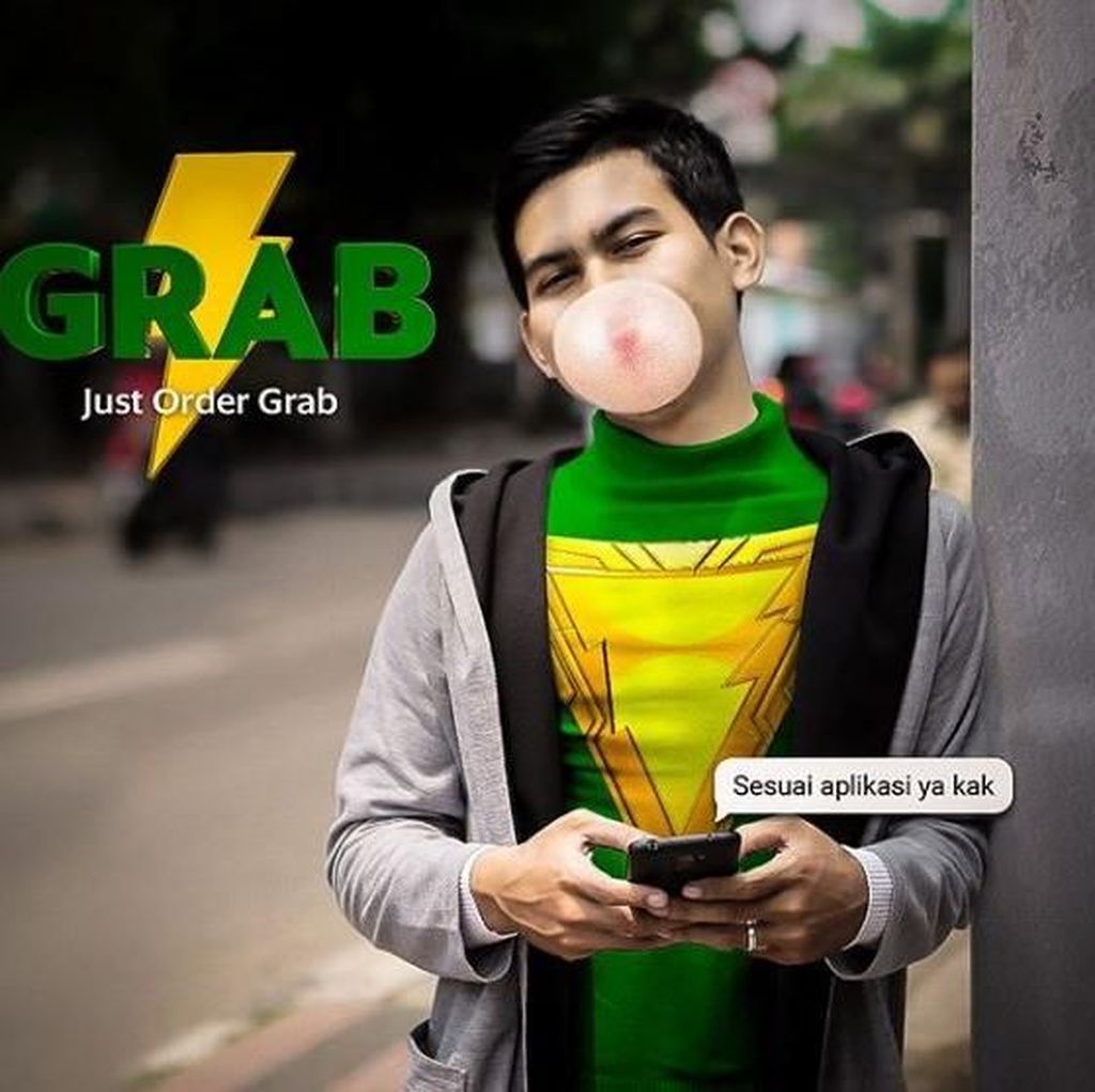 Grab Bikin Parodi Shazam, Netizen Merespons dengan Kocak