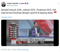Komentar Ernest Prakarsa