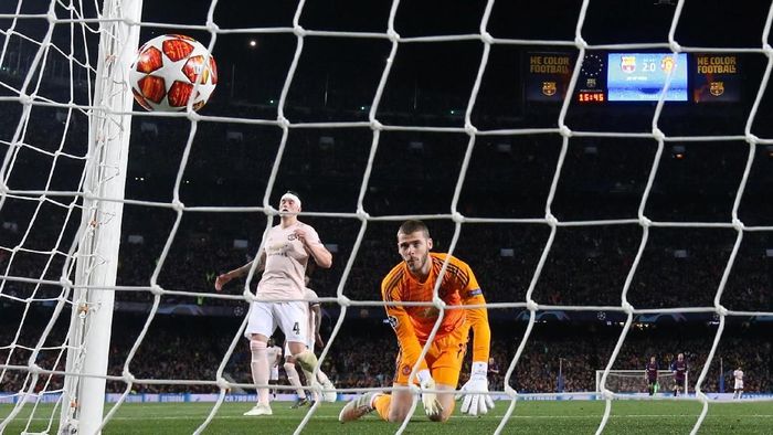 Manchester United saat tumbang di kandang Barcelona. (Foto: Susana Vera/Reuters)