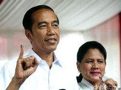 Jokowi Ajak Rakyat Kembali Kerja, Tunggu Penghitungan KPU