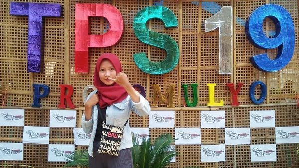 Anyaman Bambu di TPS Ini Jadi Langganan Spot Selfie