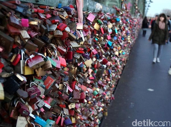 Foto: Gembok Cinta Abadi Kota Cologne