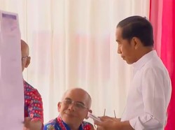 Tiba di Gambir, Jokowi Nyoblos di TPS 008