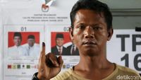 Asyik, Para Napi Ikutan Nyoblos di Lapas Cipinang