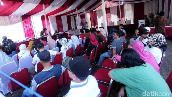 Begini Suasana TPS 62 Tempat Megawati Nyoblos