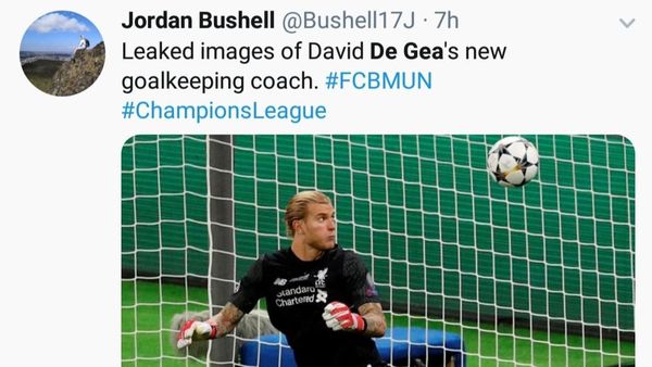 Meme: Blunder De Gea di Laga Barcelona vs MU Jadi Olok-olok Warganet