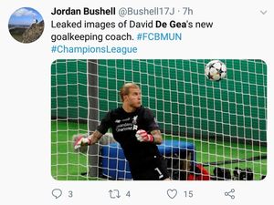 Meme: Blunder De Gea di Laga Barcelona vs MU Jadi Olok-olok Warganet