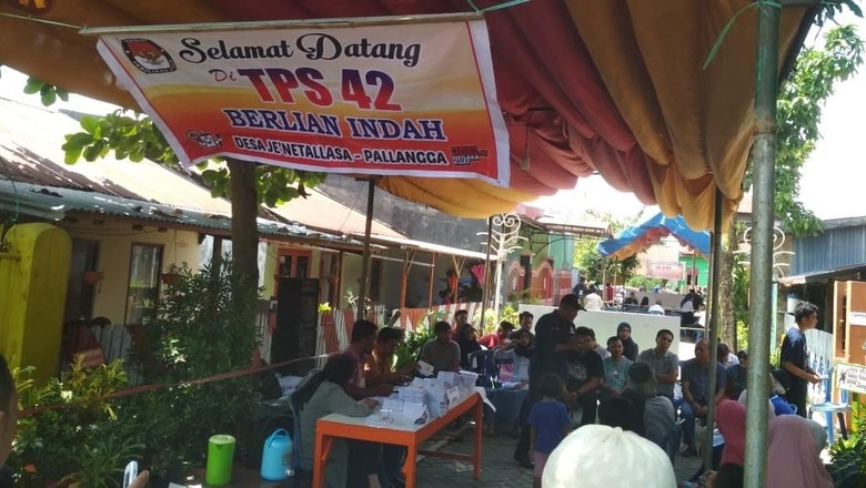 Ada Kertas Suara Berlubang, Pencoblosan di TPS di Gowa Sempat Diskors