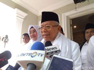 Maruf Amin Yakin di Papua yang Menang 01