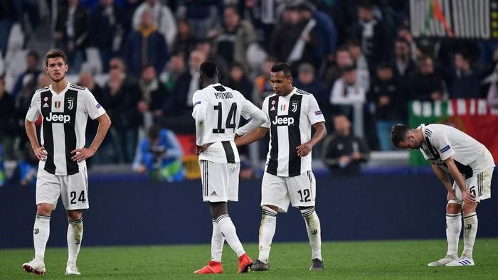 Juventus tersingkir di perempatfinal Liga Champions. (Foto: Stuart Franklin/Getty Images) Juventus tersingkir di perempatfinal Liga Champions. (Foto: Stuart Franklin/Getty Images)