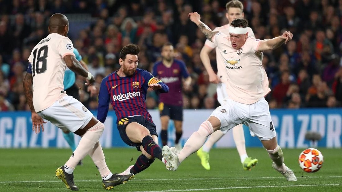 Pemain Barcelona, Lionel Messi. (Foto: Sergio Perez/Reuters)