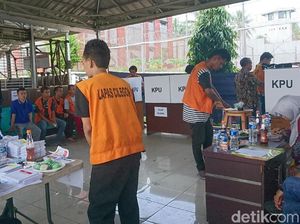 Napi di Lapas Cilegon Gunakan Hak Konstitusionalnya