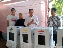 Nyoblos di Dapil Pencalegannya, Bamsoet Tak Bisa Pilih Diri Sendiri