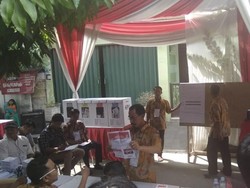 Di TPS Maruf, Jokowi Unggul Tipis 3 Suara dari Prabowo