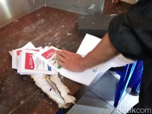 Ada Pembakaran Surat Suara di TPS Gunungkidul