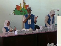 TPS Bertema Taman Kanak-kanak di Pasuruan Sukses Menarik Pemilih