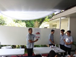 Perhitungan Sementara di TPS JK: Jokowi 133 Suara, Prabowo 58 Suara