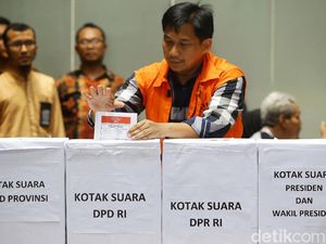 Bowo Sidik Hingga Idrus Marham Nyoblos di Rutan KPK