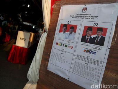 Begini Suasana TPS 051 Tempat Maruf Amin Mencoblos