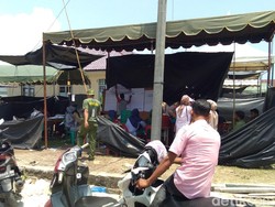 Pemungutan Suara di TPS Dekat Pos TNI Pusong Aceh Dilanjutkan