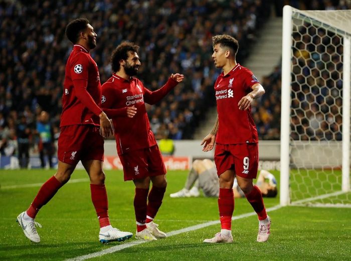 Liverpool lolos ke semifinal Liga Champions. (Foto: Andrew Boyers/Action Images via Reuters)