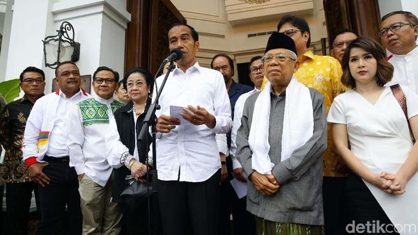 Jokowi Ungkap Hasil 12 Quick Count