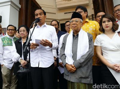 Jokowi Ungkap Hasil 12 Quick Count