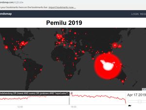 Sudah Ada 3,1 Juta Tweet Gaungkan #Pemilu2019