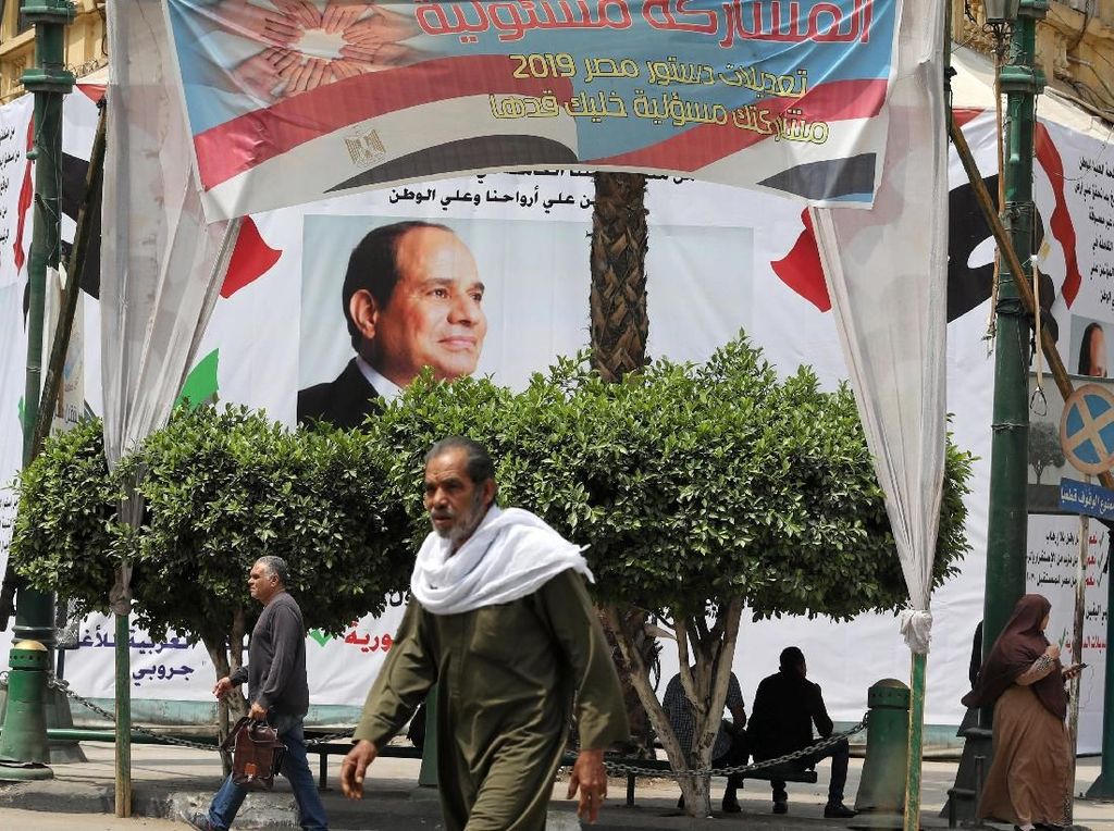 Mesir Akan Gelar Referendum Perpanjang Masa Jabatan Presiden Al-Sisi