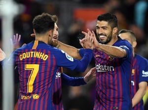 Suarez dan Coutinho Tak Sabar Rasakan Atmosfer Anfield Suarez dan Coutinho Tak Sabar Rasakan Atmosfer Anfield