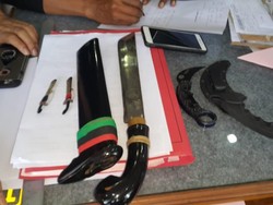 2 Remaja Bawa Golok Diamankan Polisi saat Menuju Rumah Prabowo