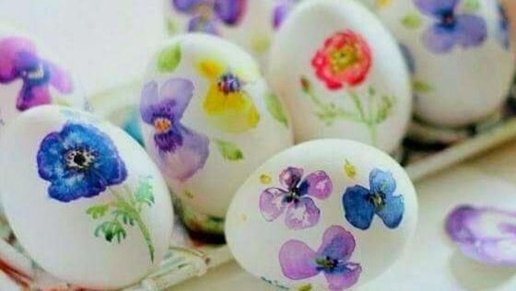 Cantik Seperti Karya Seni, Telur Hias Ini Siap Meriahkan Paskah