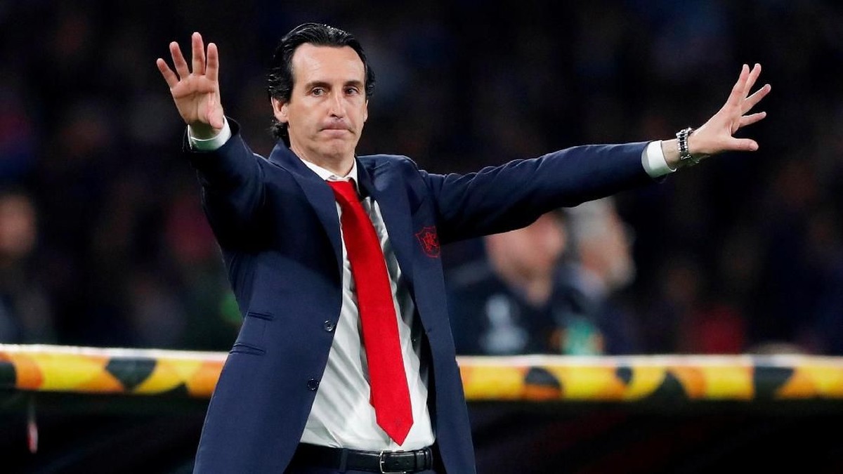 Unai Emery menajamkan rekornya di Liga Europa usai meloloskan Arsenal ke semifinal. (Foto: Matthew Childs/ / Action Images via Reuters)