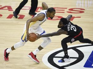 Hasil NBA: Kalahkan Clippers, Warriors Rebut Gim Ketiga Playoff