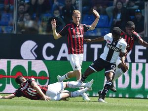 Hasil Liga Italia: AC Milan Diredam Parma 1-1