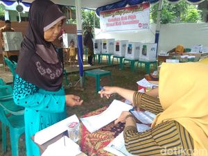 Pemungutan Ulang di TPS 16 Welahan Jepara, Warga Tetap Antusias