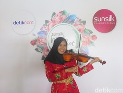 Hijabers Medan Ini Ingin Pikat Juri Sunsilk Hijab Hunt 2019 dengan Biola