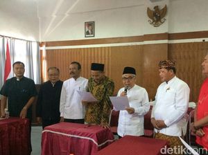 Forum Kerukunan Umat Beragama Banyuwangi Serukan Damai Pascapemilu Forum Kerukunan Umat Beragama Banyuwangi Serukan Damai Pascapemilu