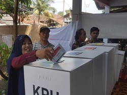 Prabowo Unggul di TPS Kota Serang yang Coblos Ulang Hari Ini